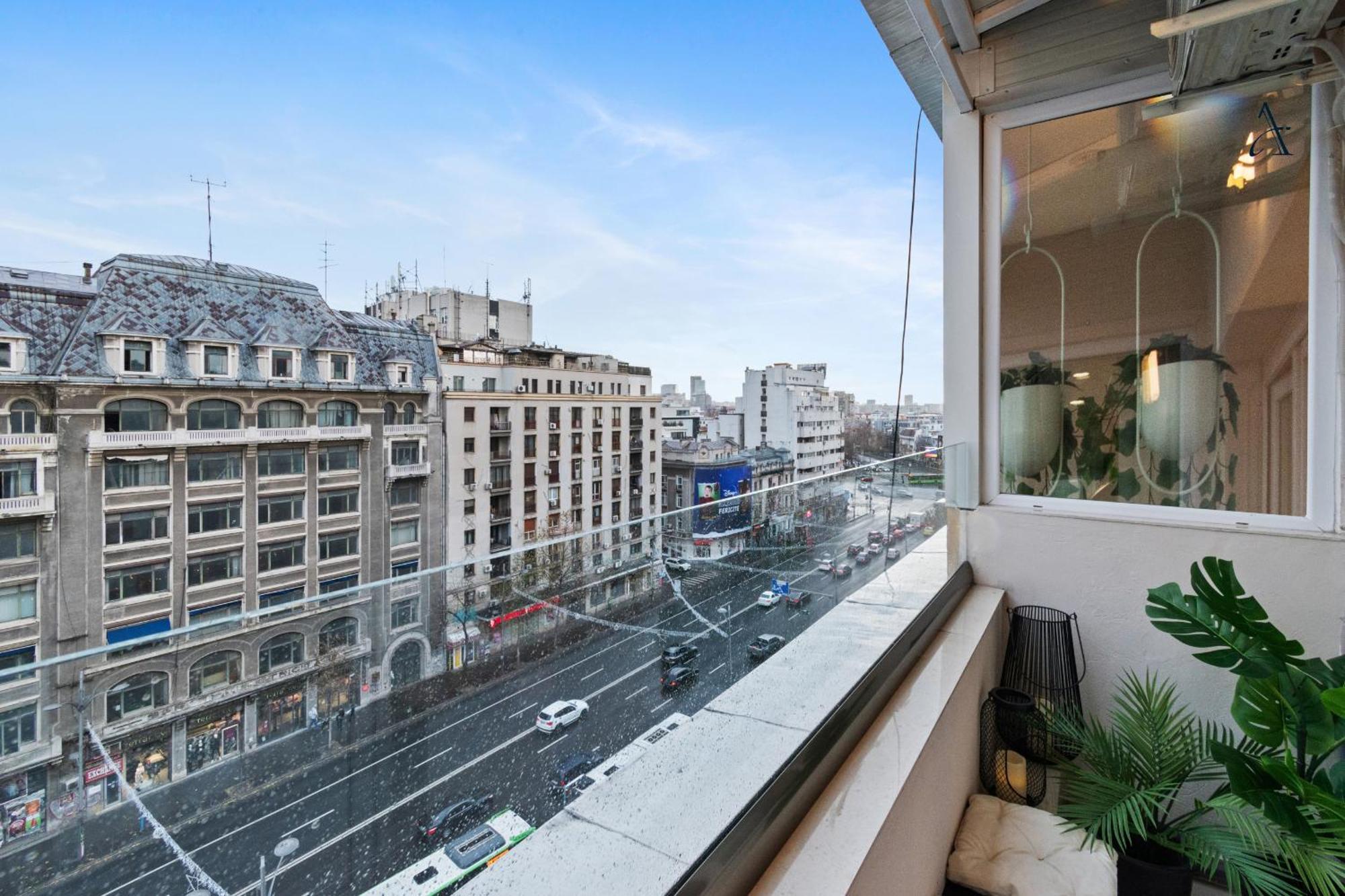 Rentforcomfort Penthouse Romana Bukarest Exterior foto