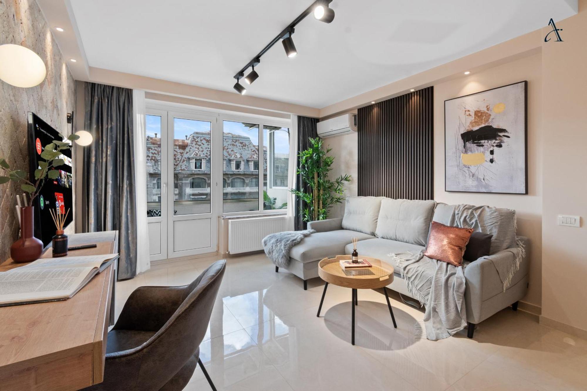 Rentforcomfort Penthouse Romana Bukarest Exterior foto